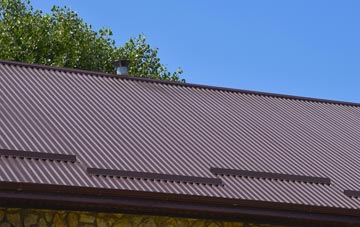 typical Tewin Wood corrugated roof uses